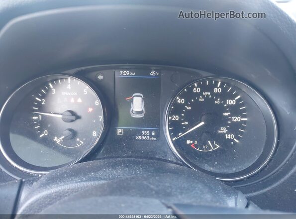 KNMAT2MV1KP511661 2019 NISSAN ROGUE Gray უკანა სავარძლების ხედი
