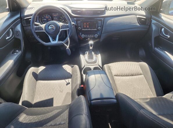 KNMAT2MV2KP517176 2019 NISSAN ROGUE Синий Вид панели приборов
