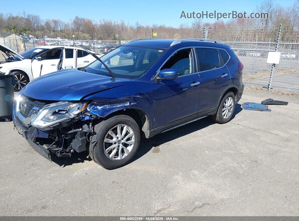 KNMAT2MV2KP517937 2019 NISSAN ROGUE Blue 