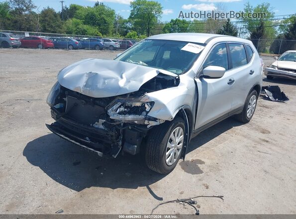 KNMAT2MV3GP632957 2016 NISSAN ROGUE Silver Front left