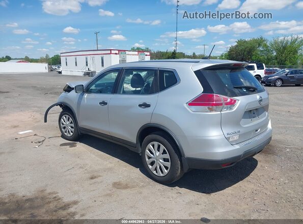 KNMAT2MV3GP632957 2016 NISSAN ROGUE Silver Rear left