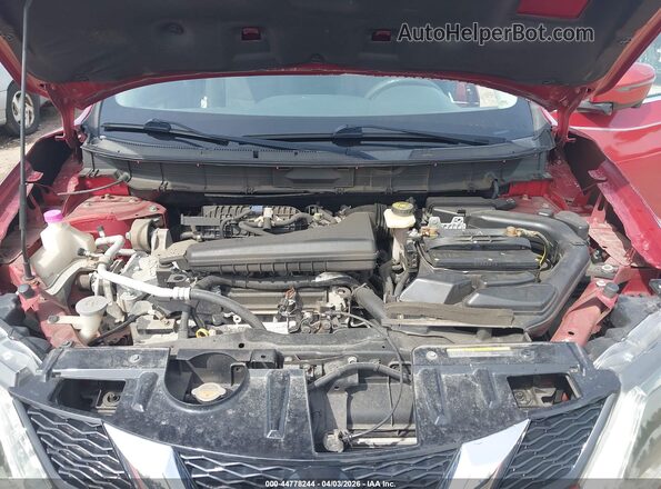 KNMAT2MV3GP636491 2016 NISSAN ROGUE Red Rear view