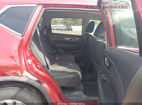 KNMAT2MV3GP636491 2016 NISSAN ROGUE Red VIN sticker view