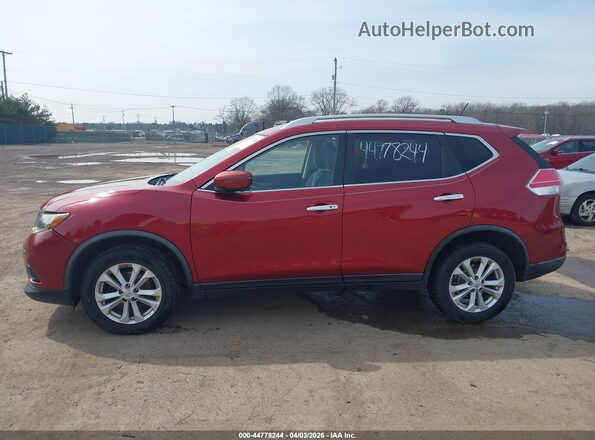 KNMAT2MV3GP636491 2016 NISSAN ROGUE Red 360 interior view