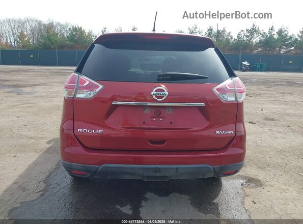 KNMAT2MV3GP636491 2016 NISSAN ROGUE Red 