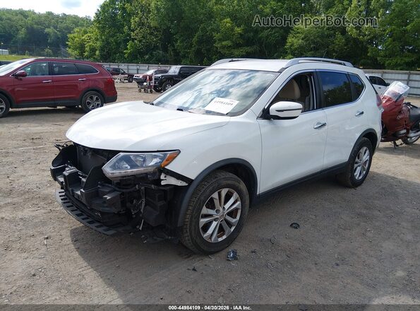 KNMAT2MV3GP708225 2016 NISSAN ROGUE White Front left