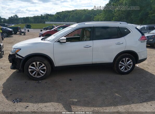 KNMAT2MV3GP708225 2016 NISSAN ROGUE White 