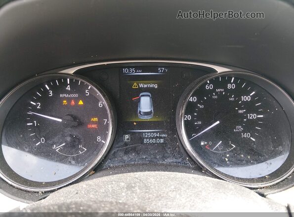 KNMAT2MV3GP708225 2016 NISSAN ROGUE White 