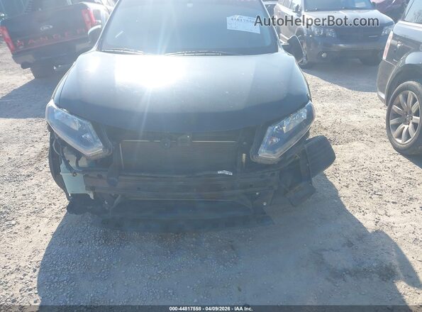 KNMAT2MV3GP736641 2016 NISSAN ROGUE Black Вид спереду