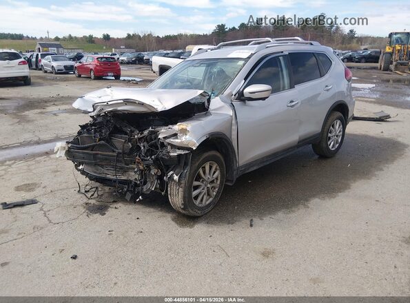 KNMAT2MV3HP525697 2017 NISSAN ROGUE Silver Передня ліва чверть
