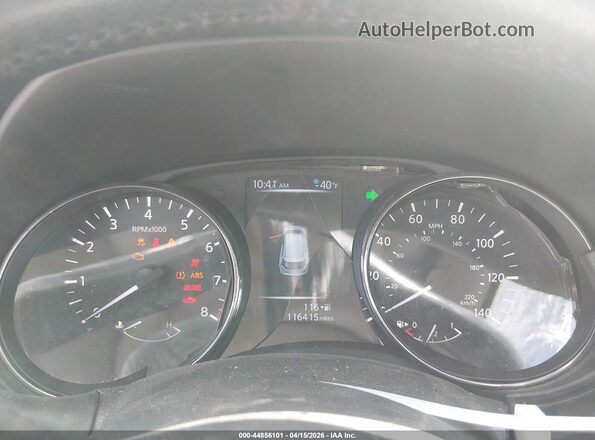 KNMAT2MV3HP525697 2017 NISSAN ROGUE Silver Вид задніх сидінь