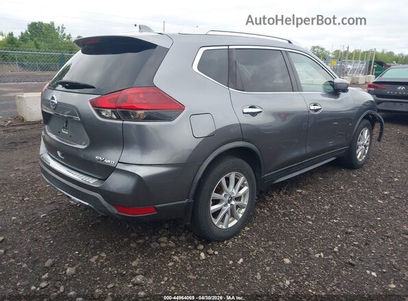 KNMAT2MV3JP616183 2018 NISSAN ROGUE Gray უკანა მარჯვენა