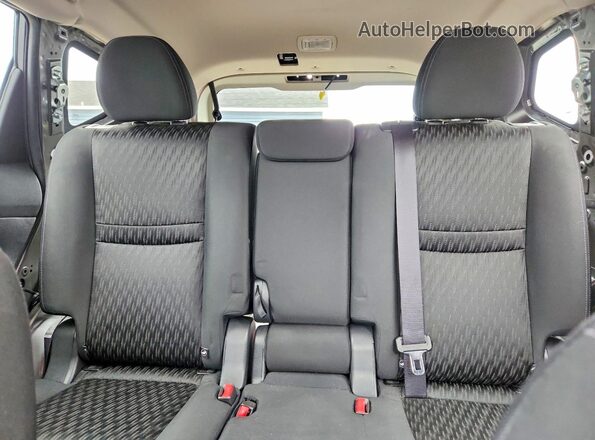 KNMAT2MV3LP515955 2020 NISSAN ROGUE Gray Вид задніх сидінь