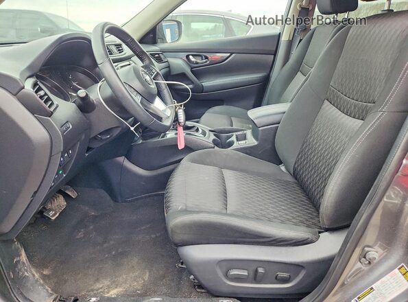 KNMAT2MV3LP515955 2020 NISSAN ROGUE Gray Вид салону спереду