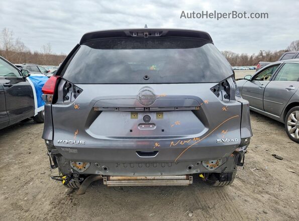 KNMAT2MV3LP515955 2020 NISSAN ROGUE Gray Вид ззаду