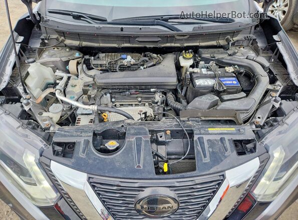 KNMAT2MV3LP515955 2020 NISSAN ROGUE Gray Вид підкапотного простору