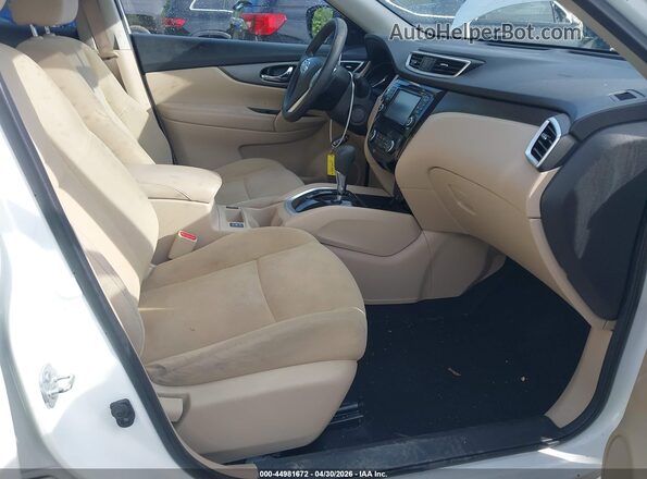 KNMAT2MV4GP617268 2016 NISSAN ROGUE White Սալոնի դիմացի տեսք