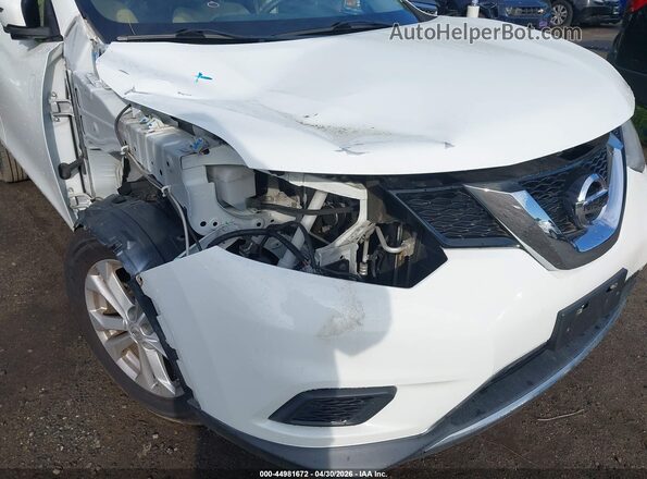 KNMAT2MV4GP617268 2016 NISSAN ROGUE White 