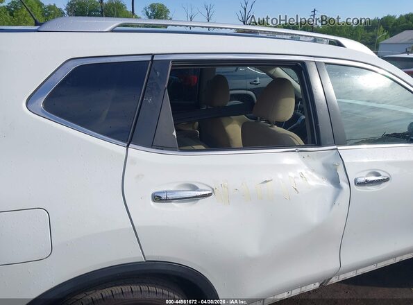 KNMAT2MV4GP617268 2016 NISSAN ROGUE White 