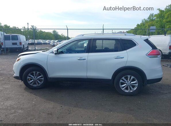 KNMAT2MV4GP617268 2016 NISSAN ROGUE White 