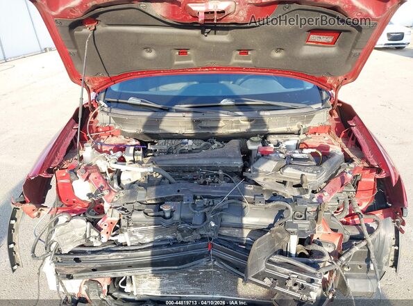 KNMAT2MV4GP629419 2016 NISSAN ROGUE Red 