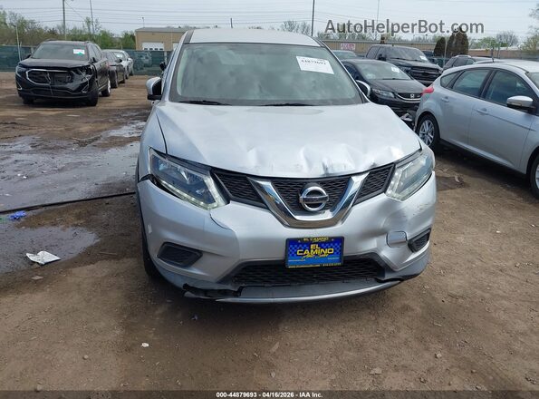 KNMAT2MV5GP687930 2016 NISSAN ROGUE Silver 