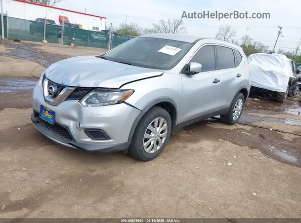 KNMAT2MV5GP687930 2016 NISSAN ROGUE Silver 