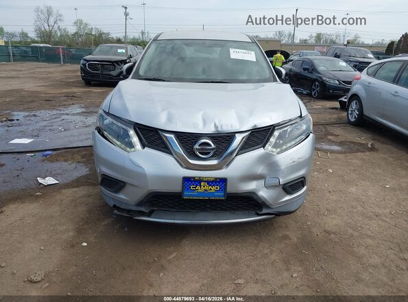 KNMAT2MV5GP687930 2016 NISSAN ROGUE Silver 