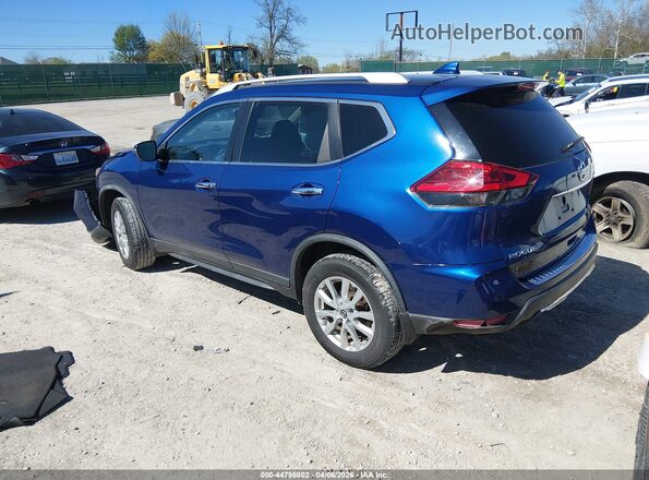KNMAT2MV5HP594357 2017 NISSAN ROGUE Blue Tył lewy
