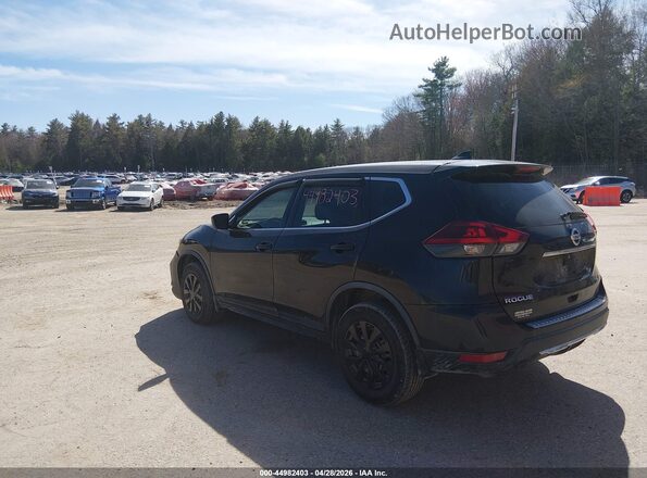 KNMAT2MV6JP545948 2018 NISSAN ROGUE Black Rear left
