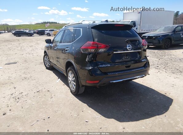 KNMAT2MV6KP537771 2019 NISSAN ROGUE Black უკანა მარცხენა