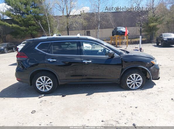 KNMAT2MV6KP537771 2019 NISSAN ROGUE Black უკანა სალონის ხედი