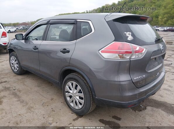 KNMAT2MV7GP617796 2016 NISSAN ROGUE Gray უკანა მარცხენა