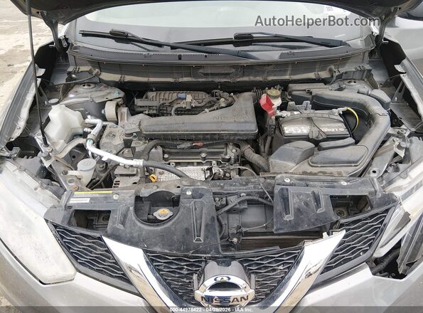 KNMAT2MV7GP617796 2016 NISSAN ROGUE Gray უკანა ხედი