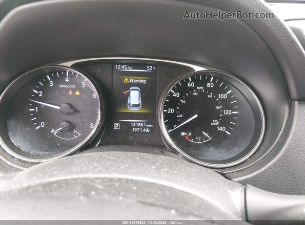 KNMAT2MV7GP617796 2016 NISSAN ROGUE Gray უკანა სავარძლების ხედი