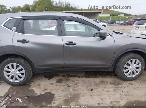KNMAT2MV7GP617796 2016 NISSAN ROGUE Gray უკანა სალონის ხედი