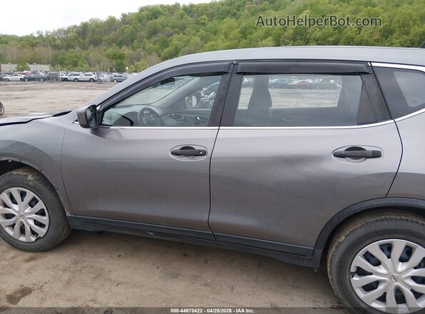 KNMAT2MV7GP617796 2016 NISSAN ROGUE Gray სალონის 360-გრადუსიანი ხედი