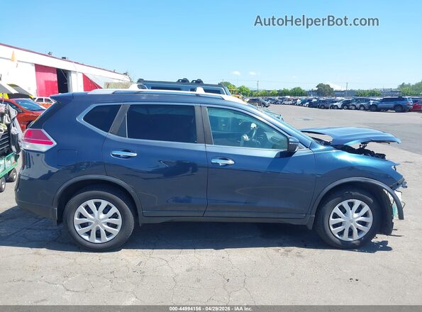 KNMAT2MV7GP648532 2016 NISSAN ROGUE Dark Blue Widok wnętrza 360 stopni