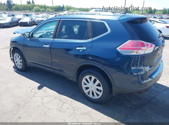 KNMAT2MV7GP648532 2016 NISSAN ROGUE Dark Blue Tył lewy