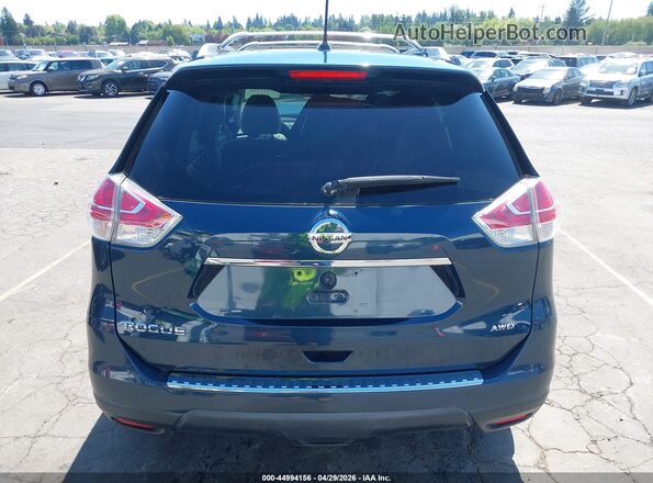 KNMAT2MV7GP648532 2016 NISSAN ROGUE Dark Blue 