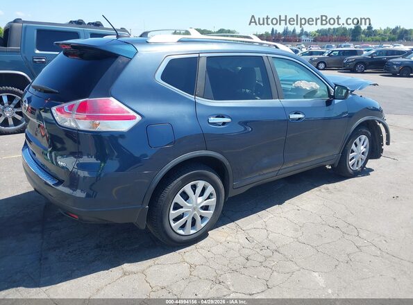 KNMAT2MV7GP648532 2016 NISSAN ROGUE Dark Blue Tył prawy