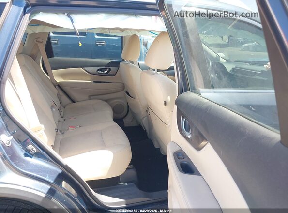 KNMAT2MV7GP648532 2016 NISSAN ROGUE Dark Blue Widok naklejki z numerem VIN