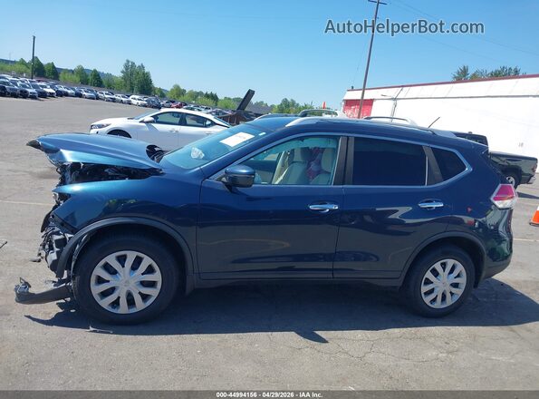 KNMAT2MV7GP648532 2016 NISSAN ROGUE Dark Blue 
