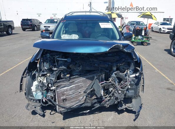 KNMAT2MV7GP648532 2016 NISSAN ROGUE Dark Blue Widok wnętrza z tyłu