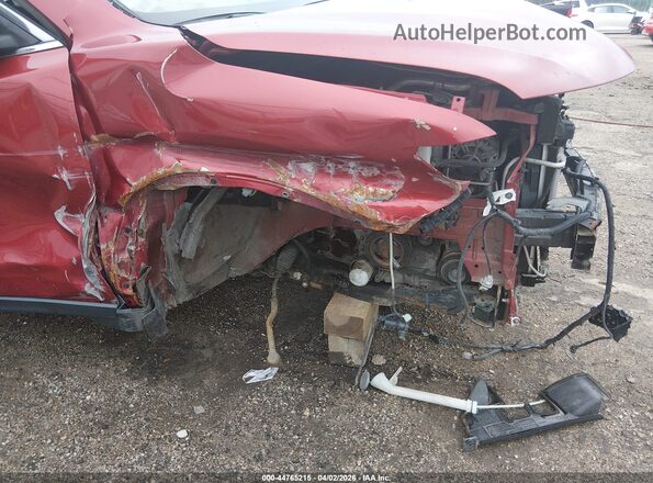 KNMAT2MV7GP663791 2016 NISSAN ROGUE Red Widok z przodu