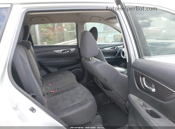KNMAT2MV7GP670868 2016 NISSAN ROGUE Silver Vista de la etiqueta del VIN