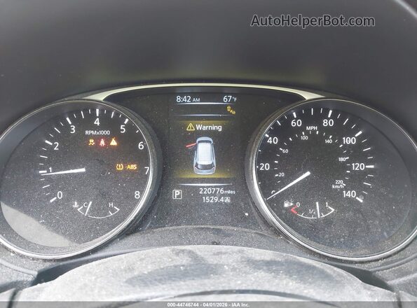 KNMAT2MV7GP670868 2016 NISSAN ROGUE Silver Vista de los asientos traseros