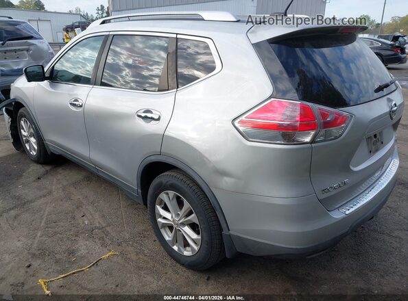 KNMAT2MV7GP670868 2016 NISSAN ROGUE Silver Trasero izquierdo