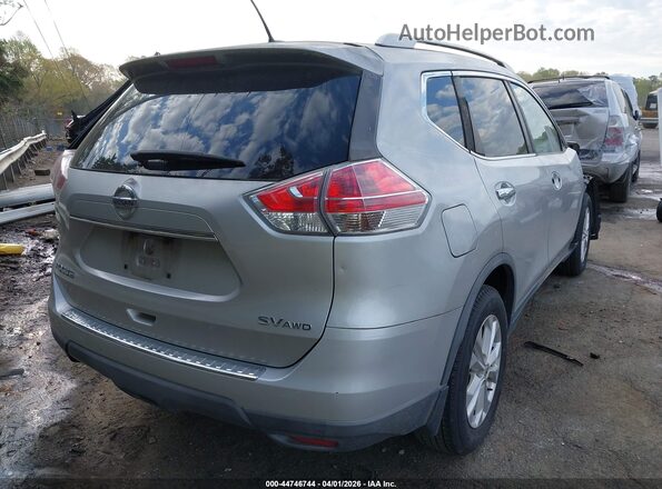 KNMAT2MV7GP670868 2016 NISSAN ROGUE Silver Trasero derecho