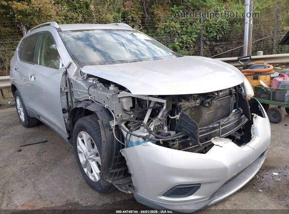 KNMAT2MV7GP670868 2016 NISSAN ROGUE Silver Vista frontal